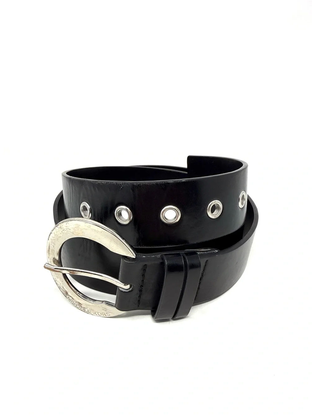 Michael Kors Women’s Black Leather Belt